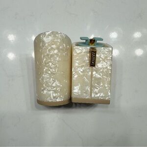 Pashion Footwear - 4" Mother of Pearl Block Heels - Size 9-11